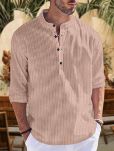 SOPANI Men Self Design Straight Kurta