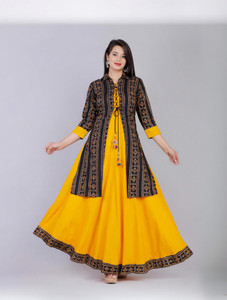 DSS FASHION Women Printed Anarkali Kurta