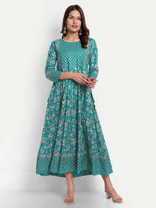 Aj Art Women Printed Anarkali Kurta