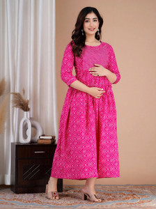 Tulsiram Women Printed Anarkali Kurta