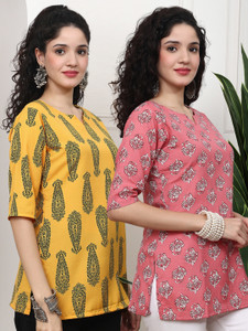 EthnicBasket Women Printed Straight Kurta