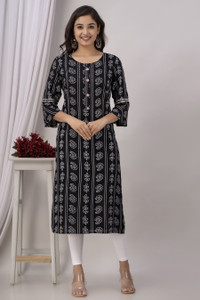 Lee Ropa Women Bandhani A-line Kurta
