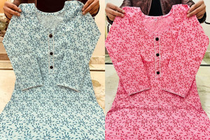 ACE COLLECTION Women Printed A-line Kurta
