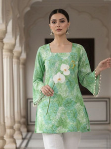 DEE20 Casual Printed, Floral Print Women Multicolor Top