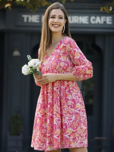 Dress21 Women Printed Flared Kurta