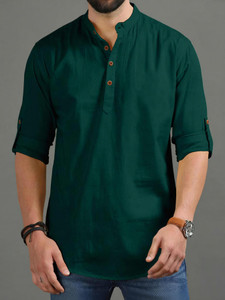 Univibe Men Solid Straight Kurta