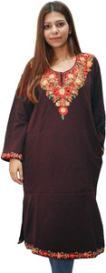 Hauetmoda Women Embroidered Straight Kurta