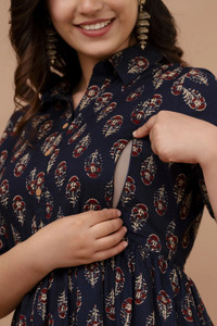 UGMAZ Women Printed Anarkali Kurta