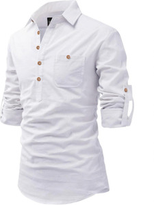 Univibe Men Solid Pathani Kurta
