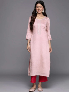 RARE THREAD Women Embellished A-line Kurta