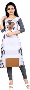 brothers deal Women Printed Asymmetric Kurta