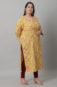 Rajnandini Women Printed Straight Kurta