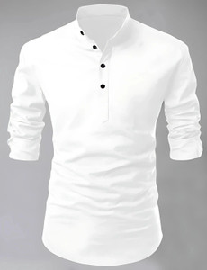 PRIMEICON Men Solid Straight Kurta