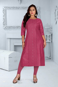 Aastha Women Embroidered A-line Kurta