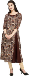 SHOPPING QUEEN Women Printed A-line Kurta