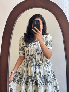 AURIPRX FASHION Women Printed Anarkali Kurta