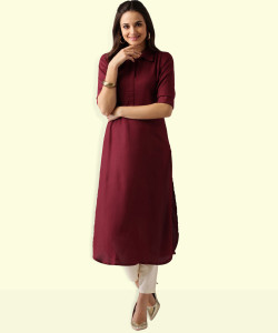 LIBAS Women Abstract Pathani Kurta