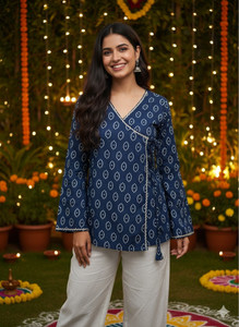 NUSARA Women Printed, Embellished Straight Kurta
