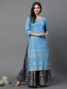 Aurelia Women Printed Straight Kurta