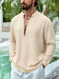 DIMMY Men Solid A-line Kurta