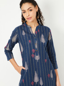 MAX Women Printed Straight Kurta