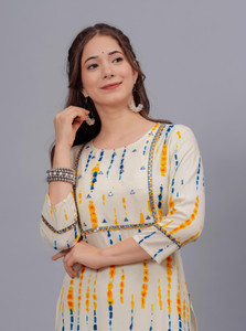 Sehrish Store Women Printed Straight Kurta