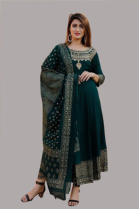 SkyAsia Women Printed Anarkali Kurta