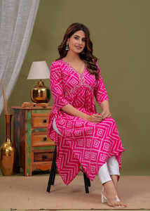 HouseOfCommon Women Embroidered A-line Kurta