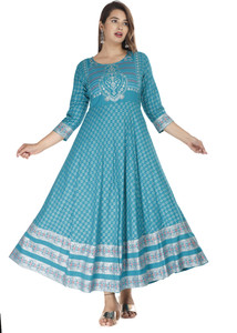 VENUSY Women Self Design Anarkali Kurta