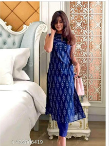 Fashiontrand Women Printed Straight Kurta