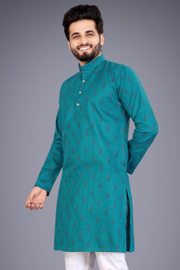 Nofilter Men Printed Straight Kurta