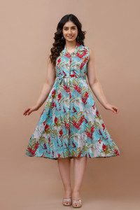 VIPY HANGER Women Floral Print A-line Kurta