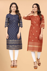KETAKI FASHION Women Printed Straight Kurta
