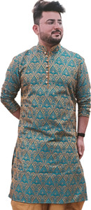 26 i Men Self Design Straight Kurta