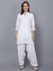 trendzmy Women Solid Straight Kurta