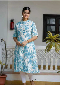 KIDPORIUM Women Printed Straight Kurta