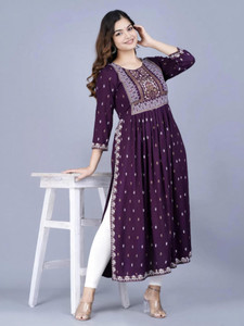 BRAHMASTRA Women Printed Straight Kurta