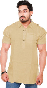 Twist99 Men Solid Straight Kurta