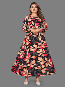 Modli 20 Fashion Women Floral Print Anarkali Kurta