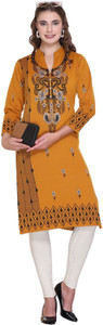 Rosary Women Printed Straight Kurta