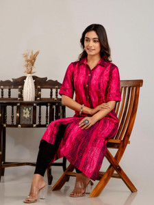 Lee Ropa Women Dyed/Ombre A-line Kurta