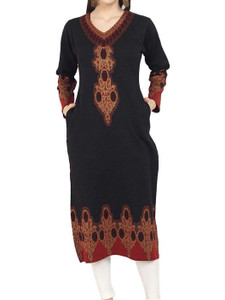 Rosary Women Printed Straight Kurta