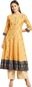 Rangita Women Printed Flared Kurta
