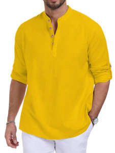 TrendiVastra Men Solid Straight Kurta