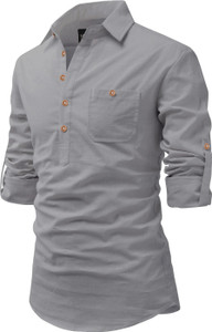 Univibe Men Solid Pathani Kurta