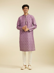 DIWAS by Manyavar Men Printed Straight Kurta