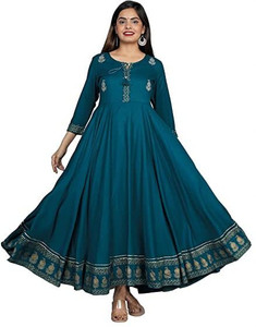 Style N Trend Women Embroidered Anarkali Kurta