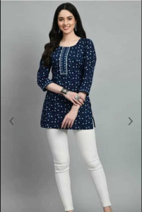 VILONI Women Printed A-line Kurta