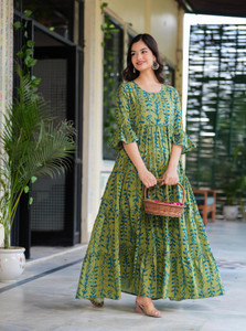 AASHLEY Flared/A-line Gown