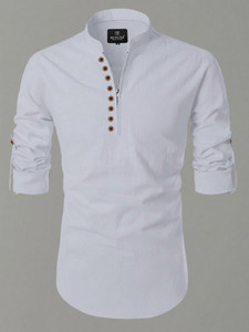 Nofilter Men Solid Straight Kurta